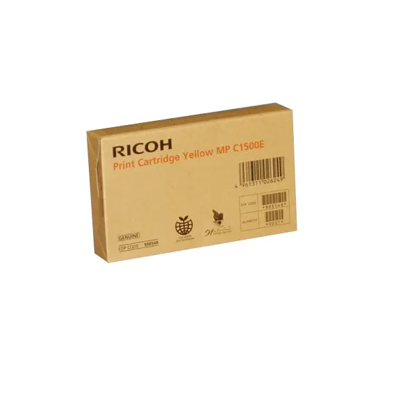 Tinta Ricoh MP-C1500E Amarelo 888548