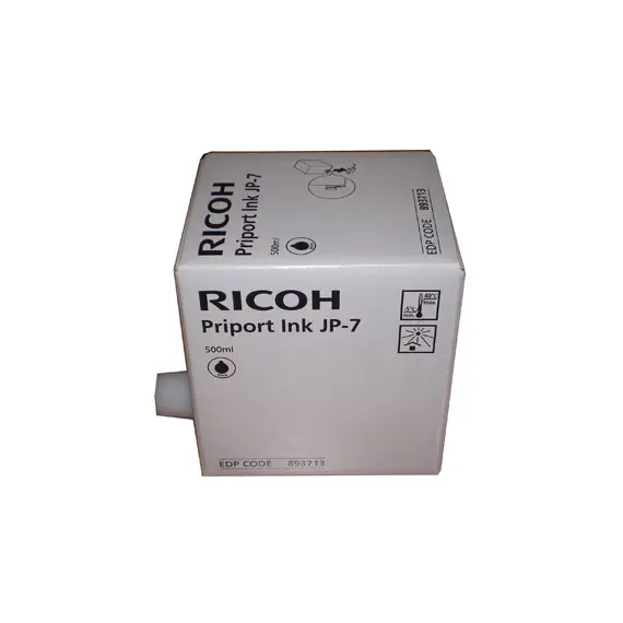 Tinteiro Ricoh JP-7 Preto 893713 500ml