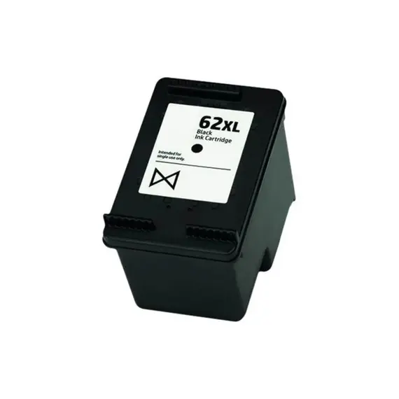 Tinteiro Remanufaturado HP 62XL Preto C2P05AE 20ml - Alta Capacidade para Impressoras HP | bluepixel.pt