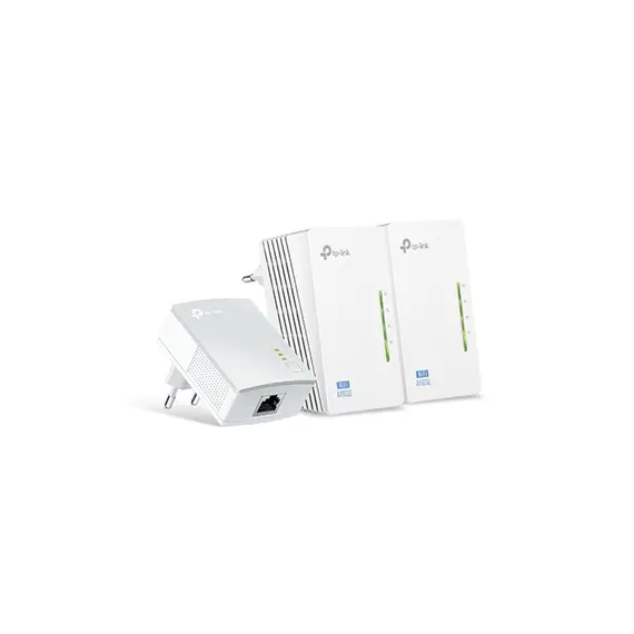Kit PowerLine 500Mbps c/Wir n 300Mbps 3un
