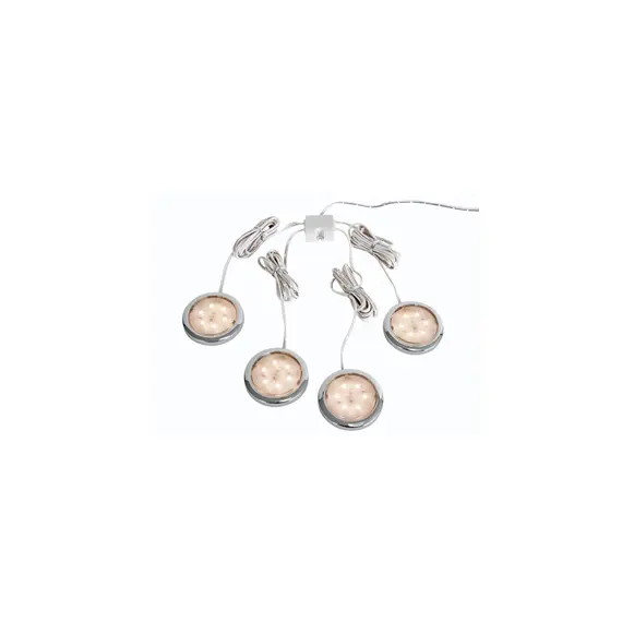 Sistema LED para Decoração Branco Quente 2700K 4un