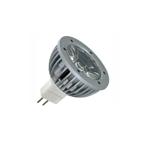 Lâmpada LED 1W Branco Frio (6400K) 12VAC/DC - MR16