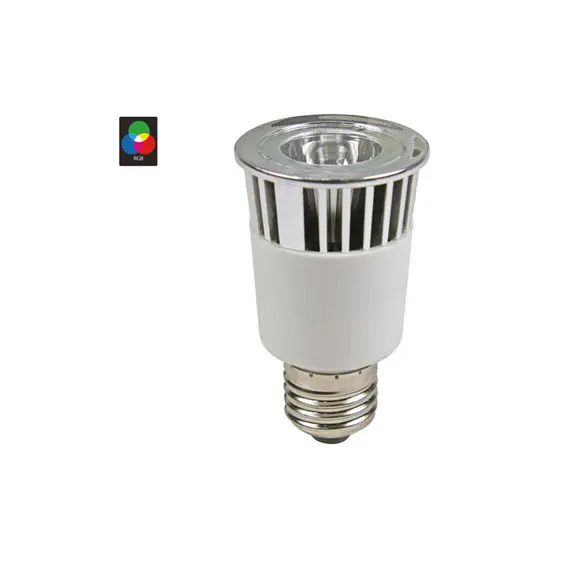 Lâmpada LED E27 5W RGB