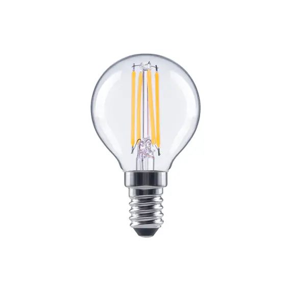 Lâmpada LED E14 Gota 4W 470lm Branco Quente