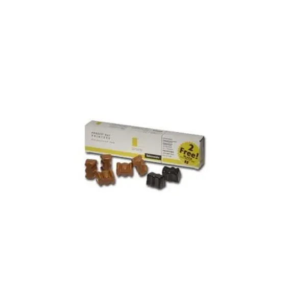 Color Stick Xerox 016160700 Amarelo 5un + Preto 2un
