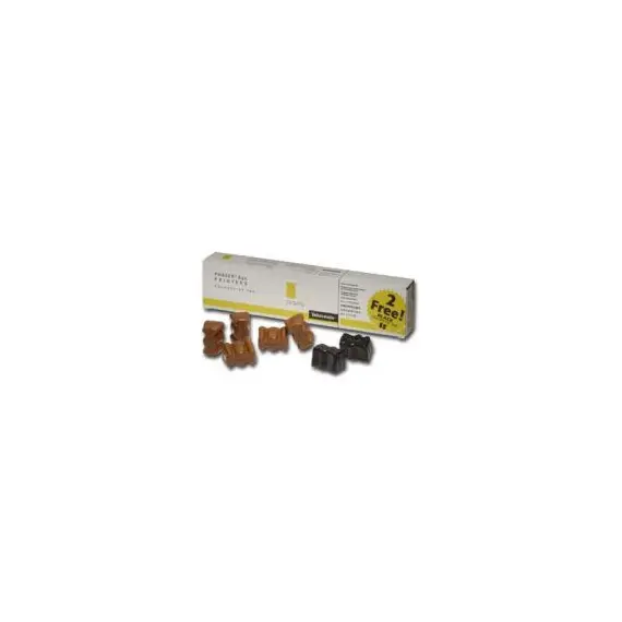 Color Stick Xerox 016176100 Amarelo 5un + Preto 2un