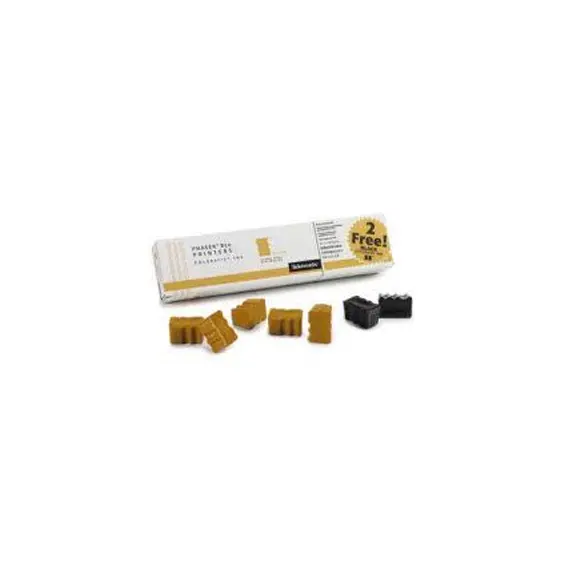 Color Stick Xerox 016182700 Amarelo 5un + Preto 2un