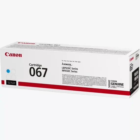 CANON Toner Cartridge 067 High yield Cyan