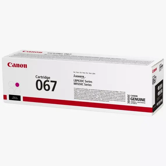CANON Toner Cartridge 067 High yield Magenta