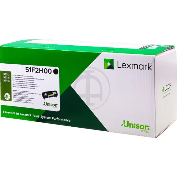 LEXMARK 512HE MS312 MS415 Black Corporate Tonercartridge high capacity 5 K