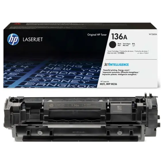 HP 136A Black Original LaserJet Toner Cartridge