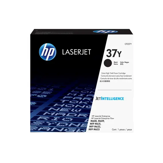 HP 37Y original LaserJet Toner cartridge CF237Y Black Extra High Yield