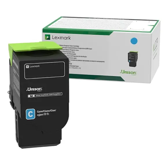 LEXMARK CS/X53x CS/X63x Cyan Return 2K Cartridge