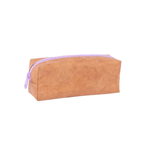 Estojos Kraft Apli com Fecho Roxo - Organização e Estilo na BluePixel.pt