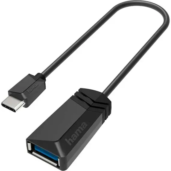 Hama 200312 FIC USB Type-C - USB A 3.2 0,15m adapter