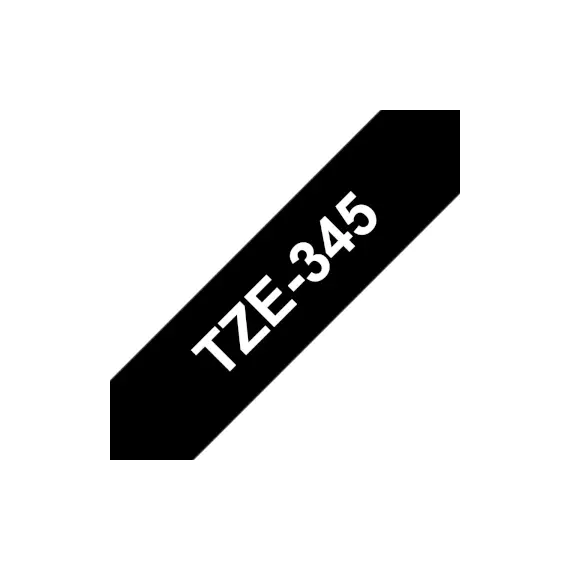 Fita Laminada 18mm x 8m Preto/Branco - Marca 32 | Loja online bluepixel.pt