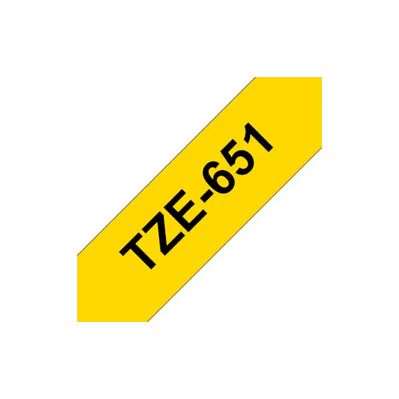 Fita Laminada 24mm x 8m Amarelo/Preto - Marca 32 | Loja BluePixel