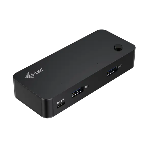 I-TEC Universal KVM HUB 2x USB-C 3.2 Gen.1 + 2x USB-A 3.2 Gen.1 1x USB-C power-in