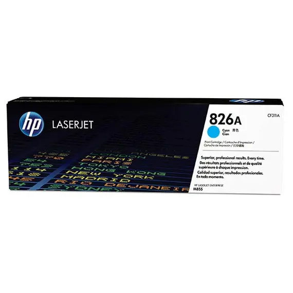 HP 826A original Toner cartridge CF311A cyan standard capacity 31.500 pages 1-pack