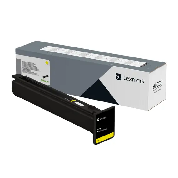 LEXMARK XC8355 95x 96x Yellow Rtn 12K Cartridge