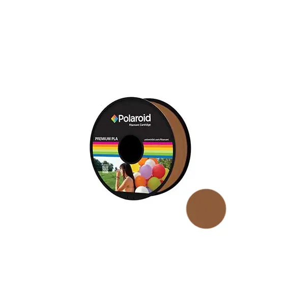 Filamento Universal PLA 1.75mm Polaroid 1Kg Laranja | Impressão 3D de Alta Qualidade