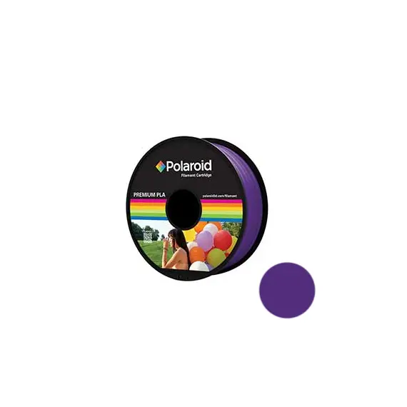Filamento Universal PLA 1.75mm Polaroid 1Kg Roxo | Impressão 3D de Alta Qualidade
