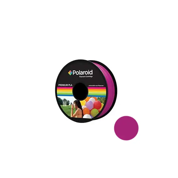 Filamento Universal PLA 1.75mm Polaroid 1Kg Magenta - Impressão 3D de Alta Qualidade