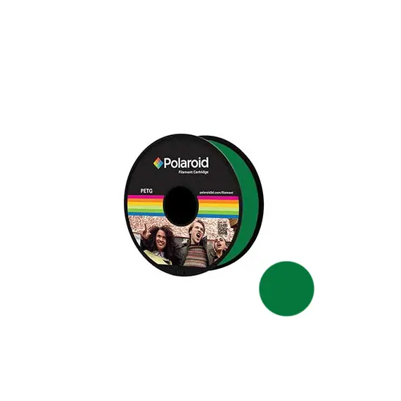Filamento Universal PETG 1.75mm Polaroid Verde - 1Kg | Loja BluePixel