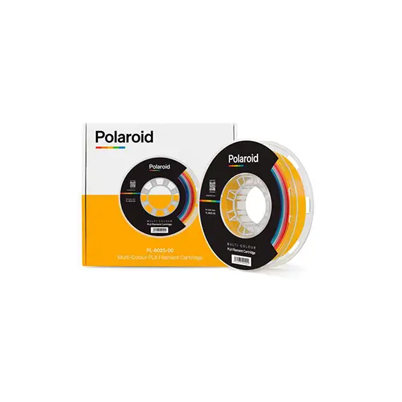 Filamento Universal PLA 1.75mm Polaroid 500g Multicolor - Impressão 3D de Alta Qualidade