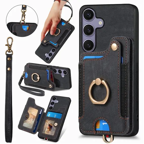 SAMSUNG A57 WALLET CASE GALAXY BLACK