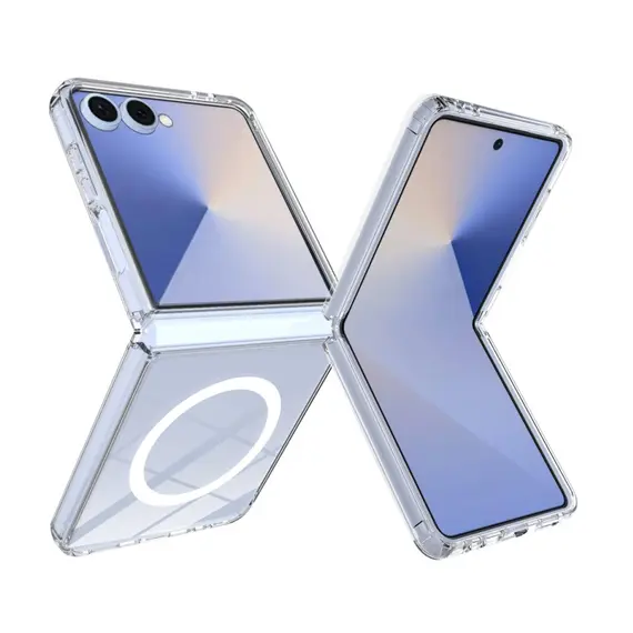SAMSUNG Capa Magnética Transparente Z FLIP 7 Transparente