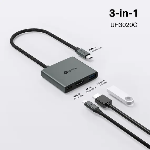 TP LINK USB TYPE-C 3 IN 1 HUB