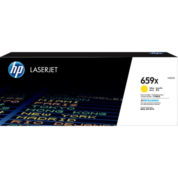 HP 659X  High Yield Yellow Original LaserJet Toner Cartridge