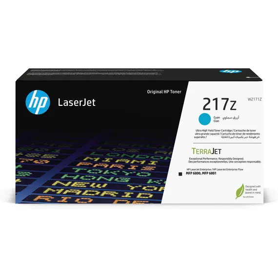 HP 217Z Cyn Original LaserJet Toner Cartridge