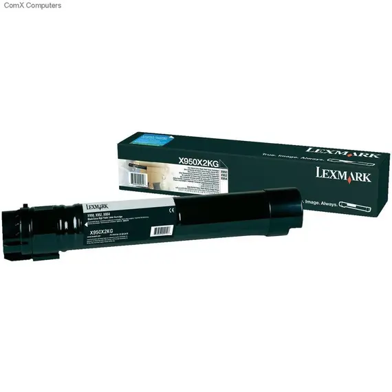 Toner LEXMARK X950X2KG Preto 32K a 5  - X950