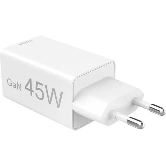 HAMA GAN CHARGER, 1USB-C+2A, 45W - 201995