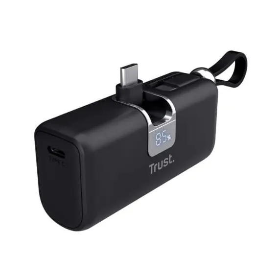 TRUST PACTO 5.000 mAh Powerbank Black