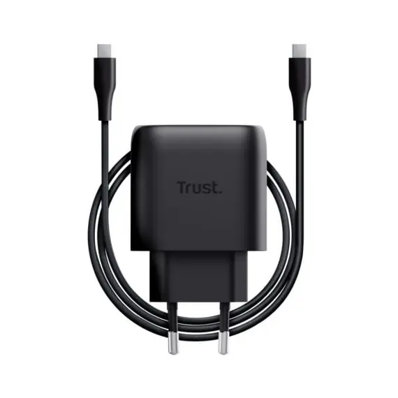 TRUST MAXO 45-watt universal USB-C power adapter 1 port SAMSUNG version Black + cable