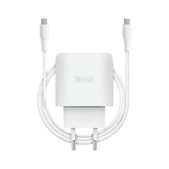TRUST MAXO 45W USB-C GAN CHARGER WHITE