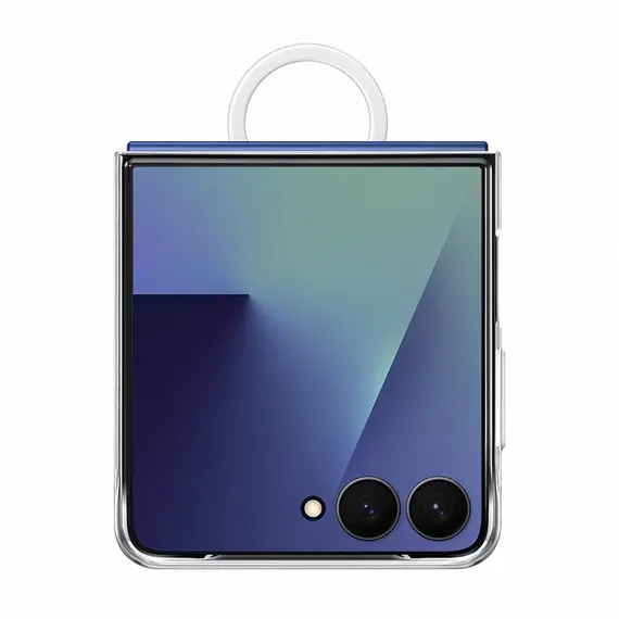 SAMSUNG Capa Transparente com Anel B7 FLIP 7 Transparente