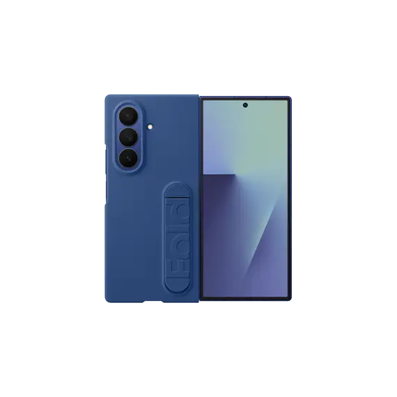 SAMSUNG Capa de Silicone Q7 FOLD 7 Azul Claro