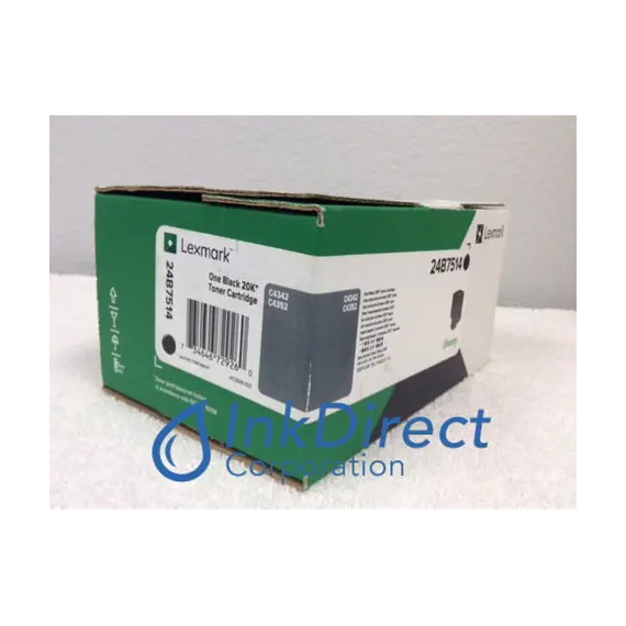 LEXMARK C4342 C4352 Black 20K Cartridge