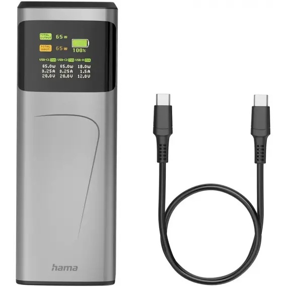 HAMA POWER PACK HIGH POWER 65 - 20000MAH
