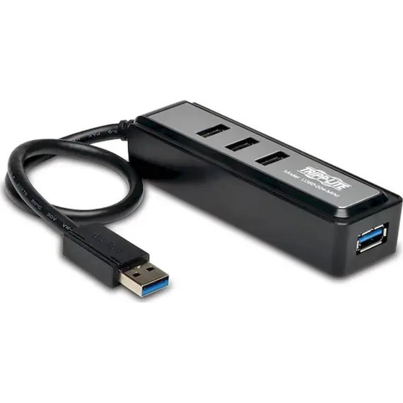 EATON TrippLite 4-Port Portable USB 3.0 SuperSpeed Hub