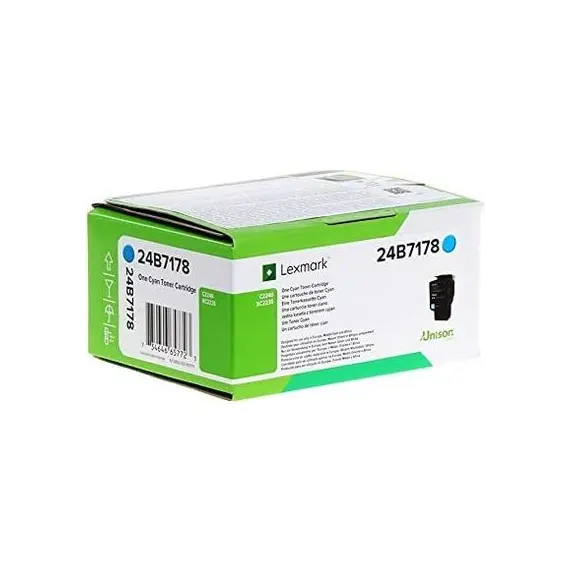 LEXMARK 24B7178 toner cartridge Cyan 6.000 pages