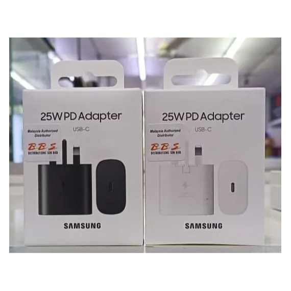 SAMSUNG Power Adapter 25W USB-C without Cable Black
