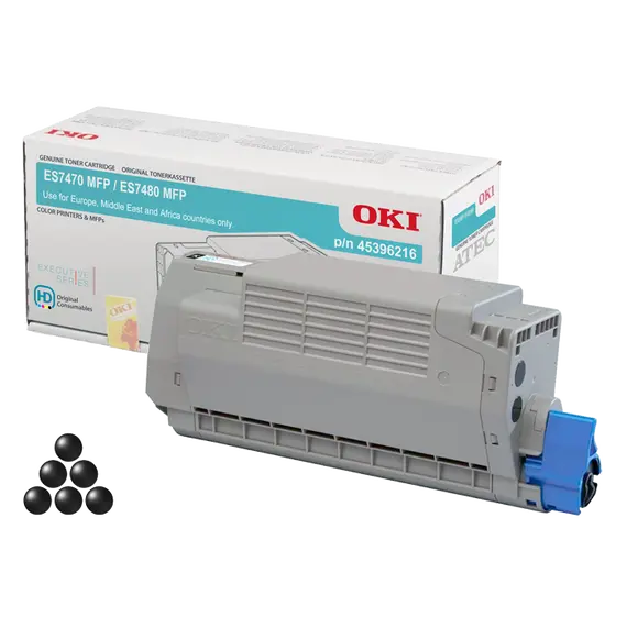 Toner OKI Preto 15k  - ES7470/ES7480