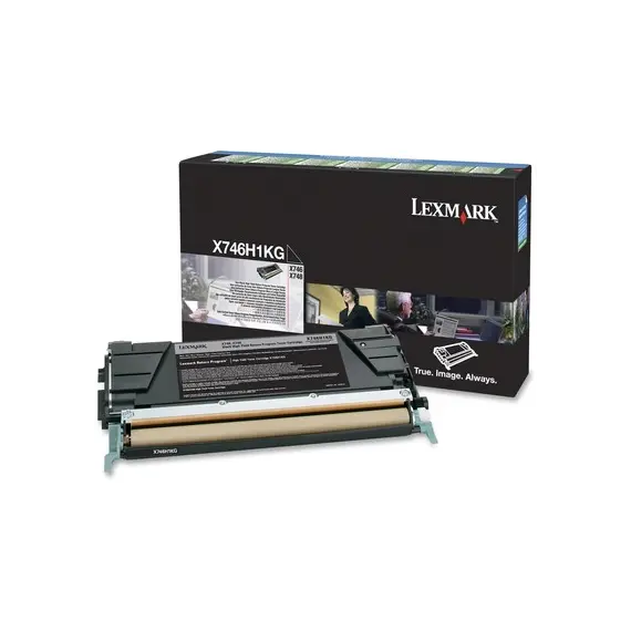 LEXMARK XS748de toner cartridge black 12.000 pages return programme