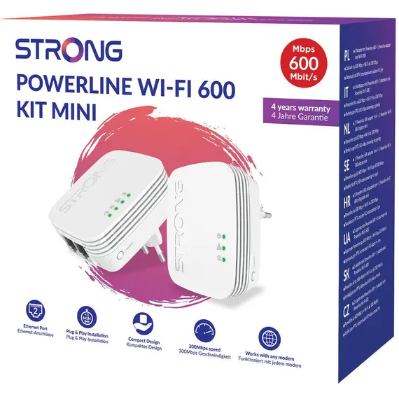 STRONG POWERLINE WI-FI 600 DUO MINI