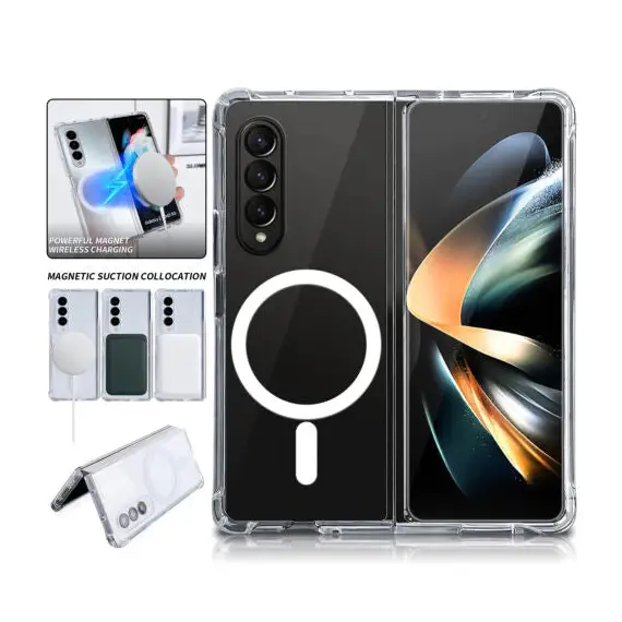 SAMSUNG Z FOLD8 ULTRA TRANSPARENT MAGNETIC CASE